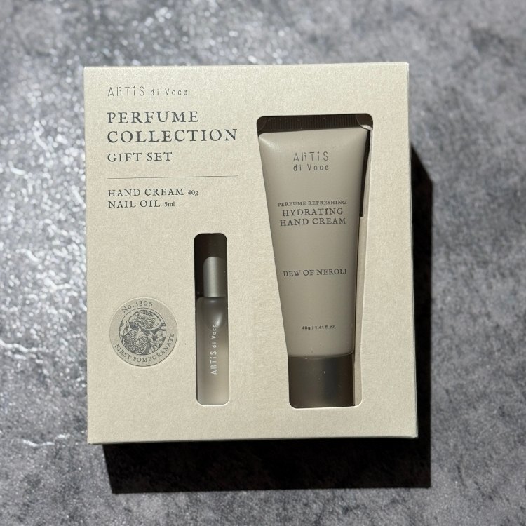 ARTiS di Voce ハイドレーティングハンドクリーム・ロールオンオイルGIFT SET 3301 DEW OF NEROLI